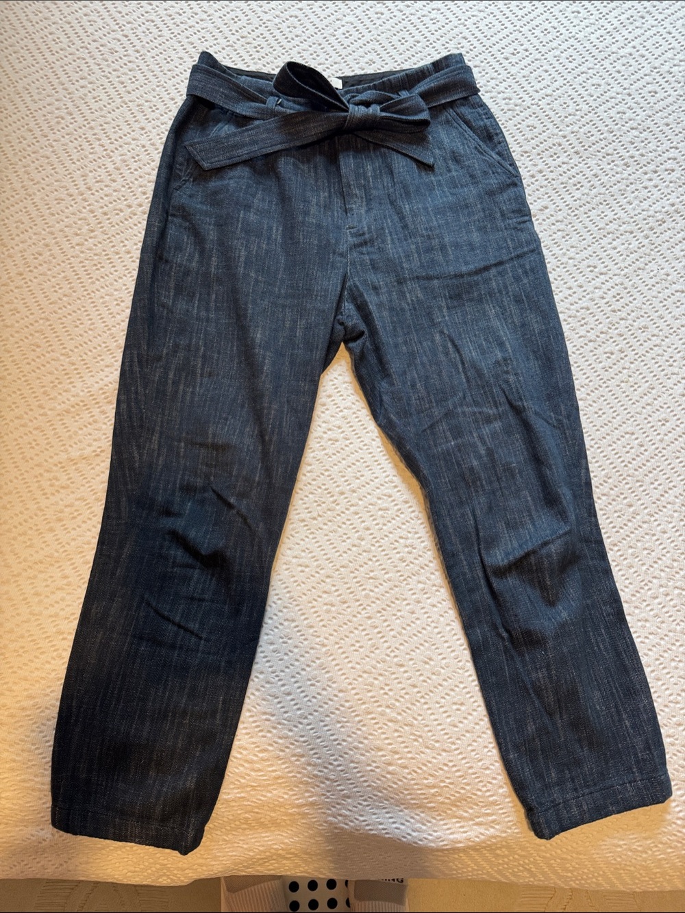 Billy Reid Polished Denim Trouser